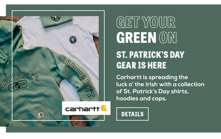 Get Your Green on at Carhartt 