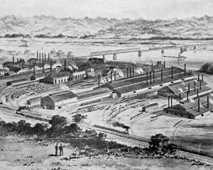 Homestead Works factory drawing