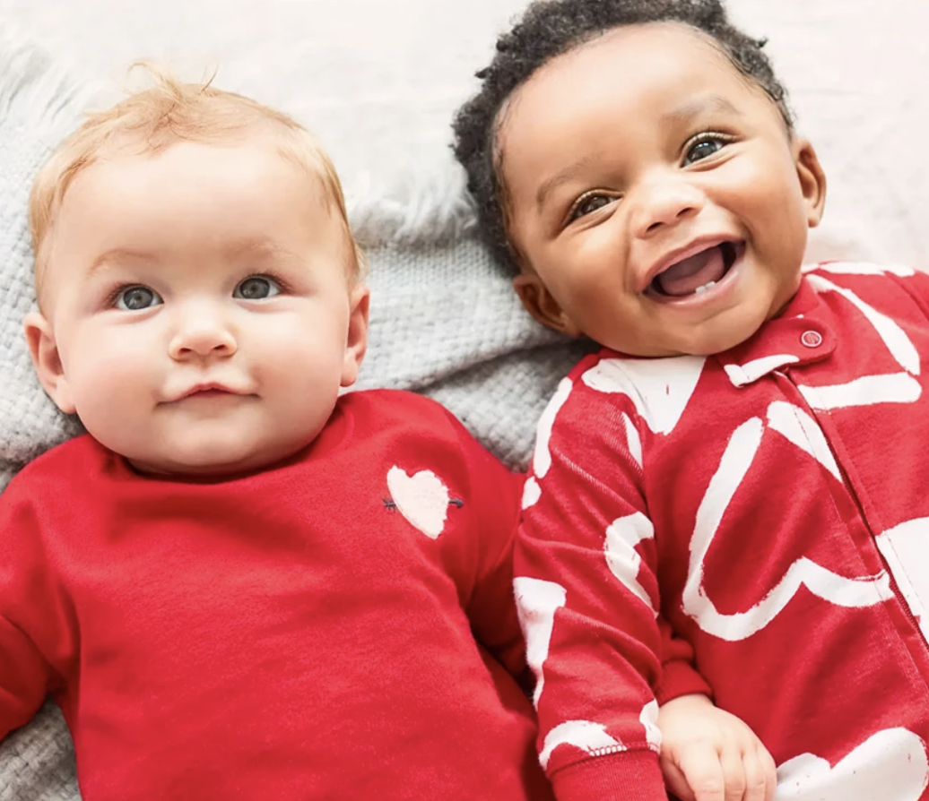 Baby valentines day on sale outfits