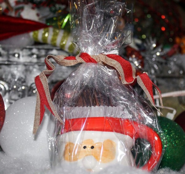 Santa Mug with chocolate inside