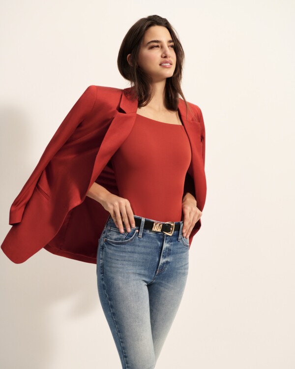 Red Coat and top